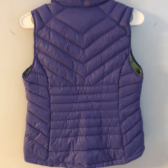 Free Country Purple Puffer Down Vest - 2 - Picture 6 of 6